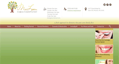 Desktop Screenshot of mcleanfamilydentistry.com